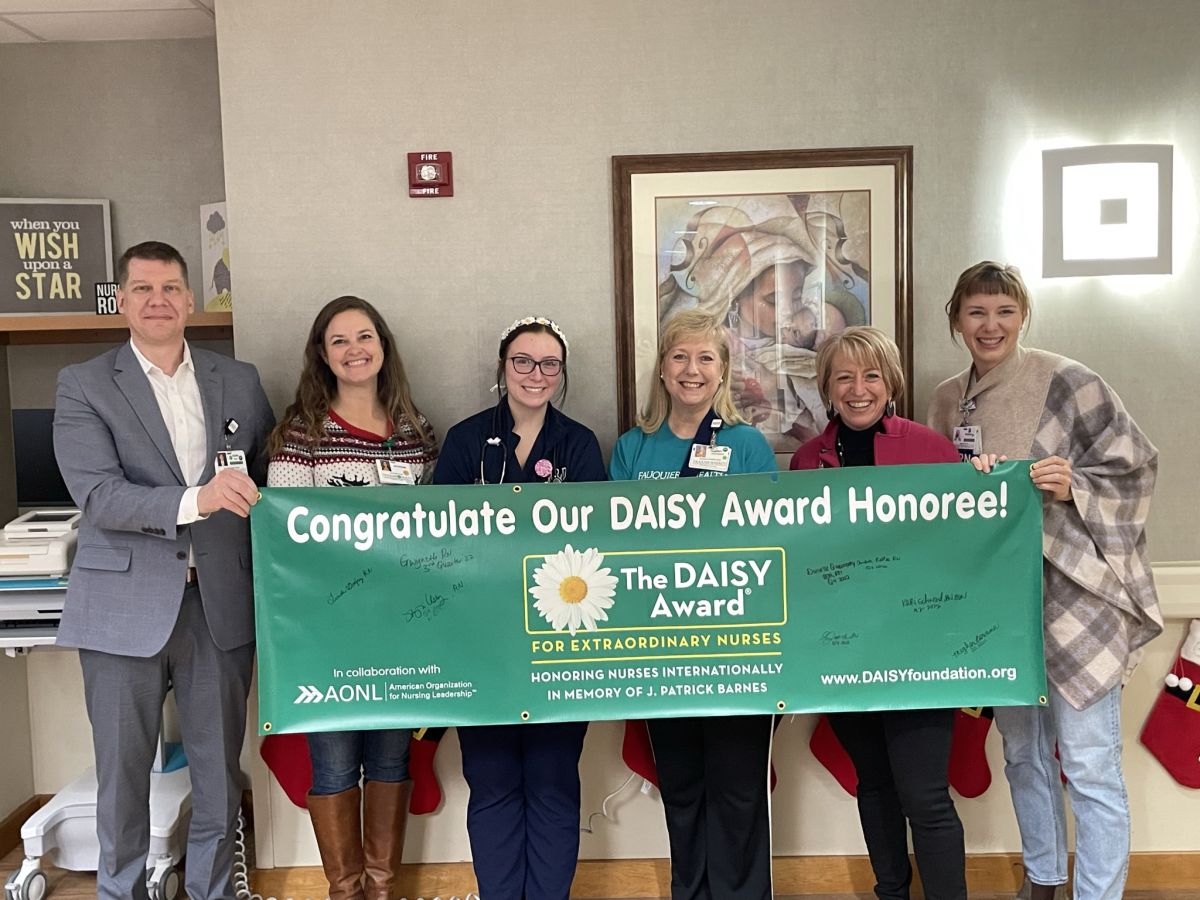 Danielle Quesenberry, Recognized as DAISY Award Winner